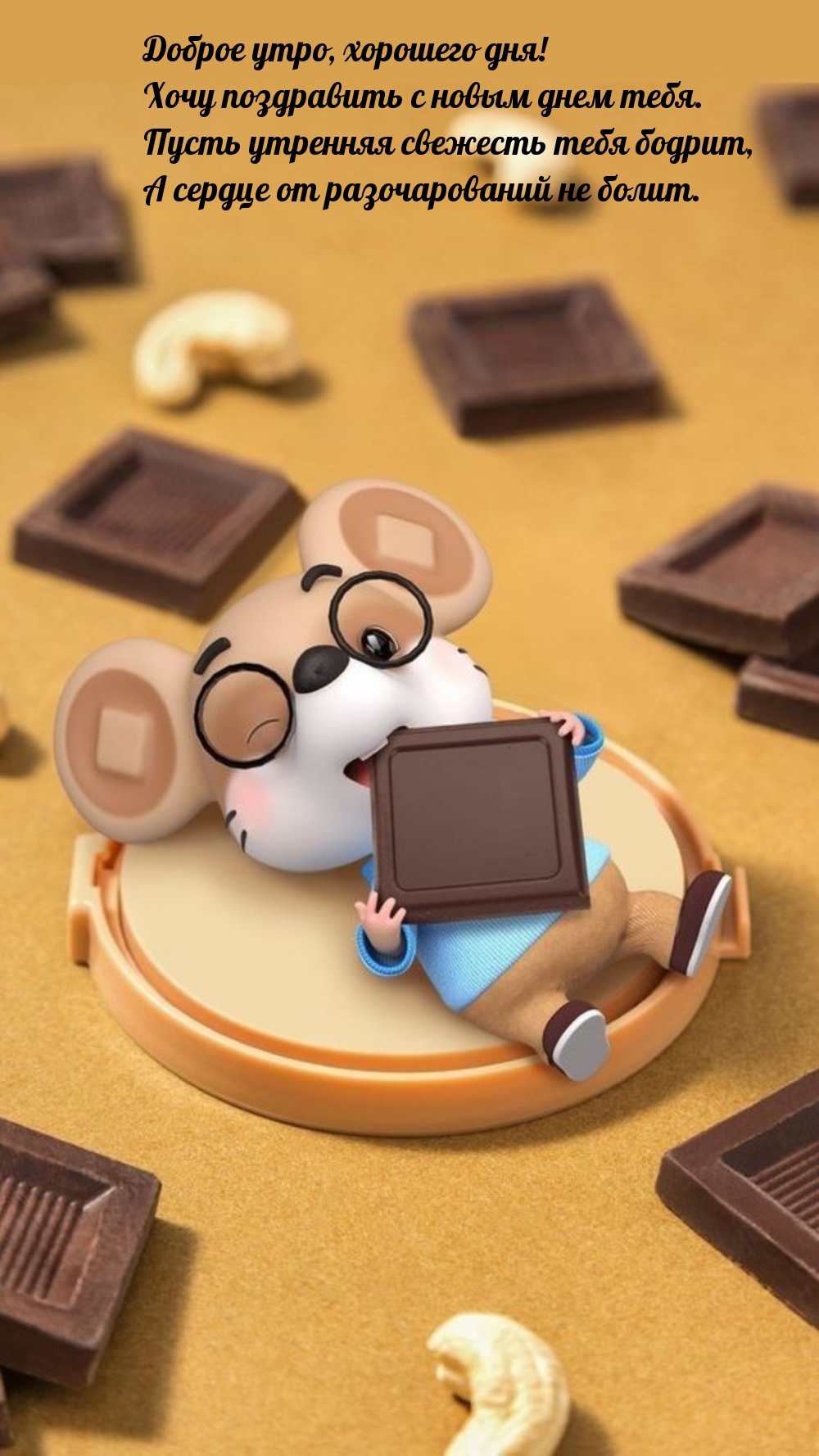 Доброе утро, хорошего дня! Хочу поздравить с новым днем тебя.