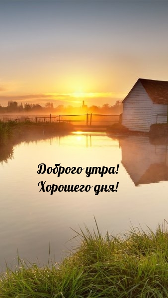 Доброго утра! Хорошего дня!