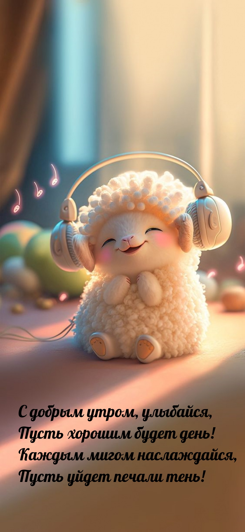 С добрым утром, улыбайся, пусть хорошим будет день