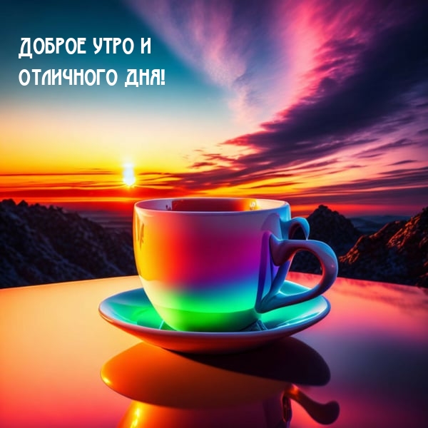 Доброе утро и Отличного дня!