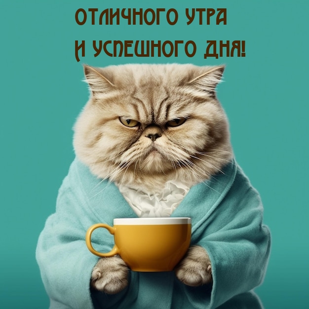 Отличного утра и успешного дня!