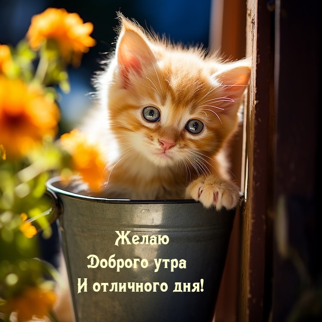 Желаю доброго утра и отличного дня!