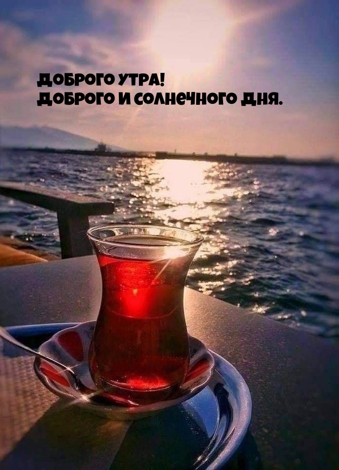 Доброго утра! Доброго и солнечного дня.