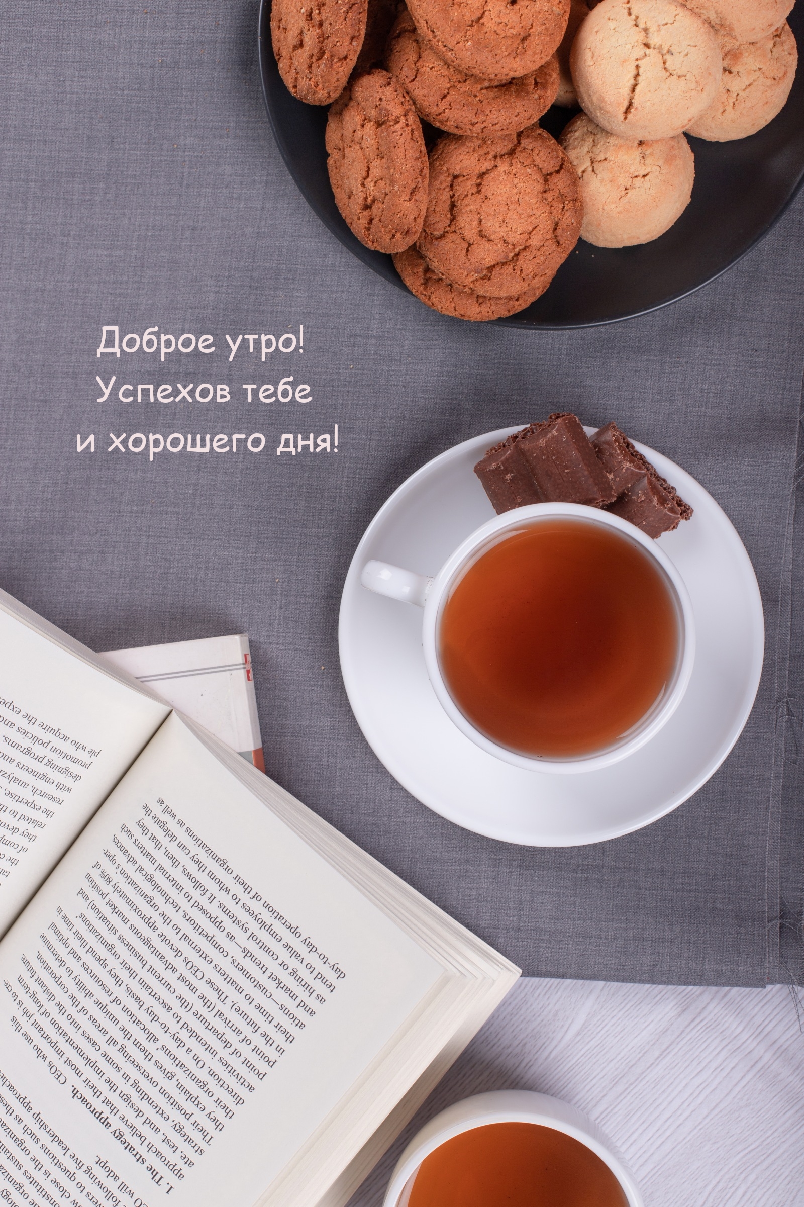 Доброе утро! Успехов тебе и хорошего дня!