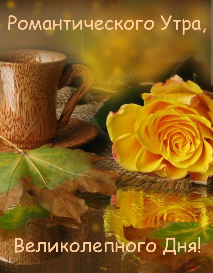 Романтического Утра, Великолепного Дня!