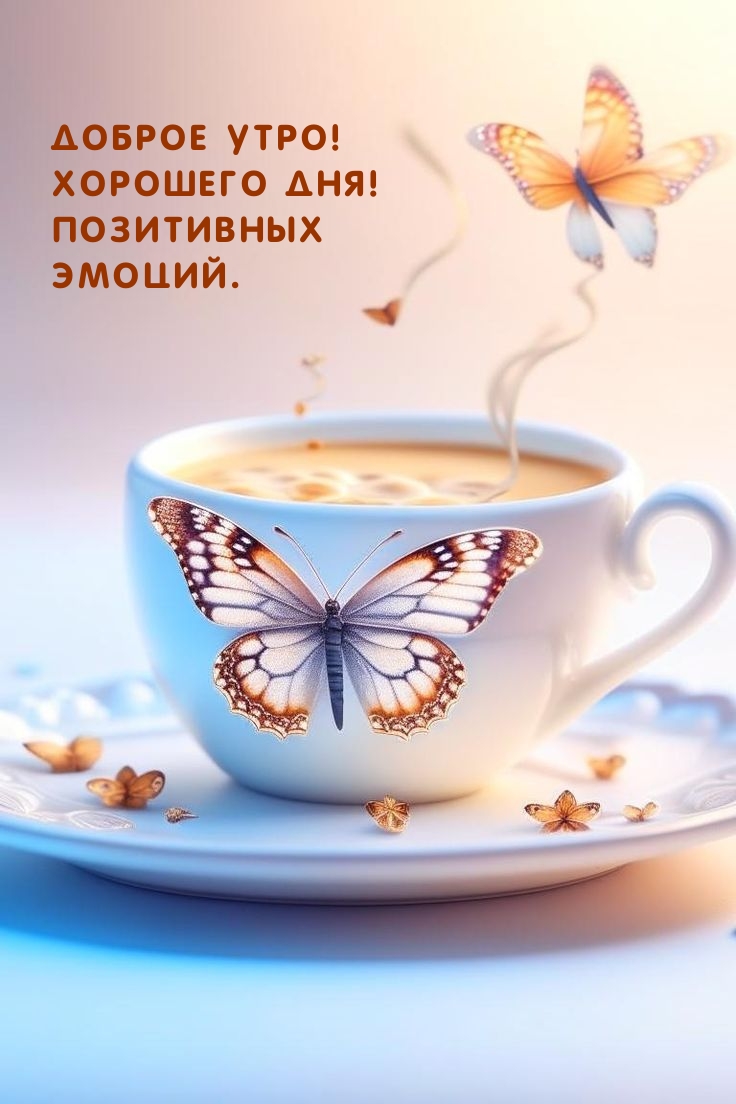 Доброе утро! Хорошего дня! Позитивных Эмоций.