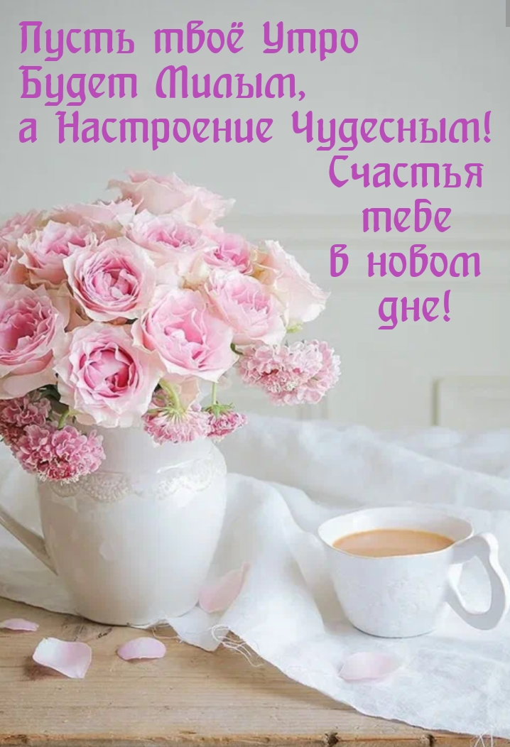 Пусть твоё Утро Будет Милым, а Настроение Чудесным!