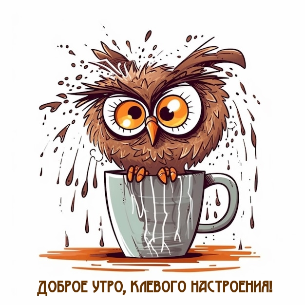 Доброе утро, клевого настроения!