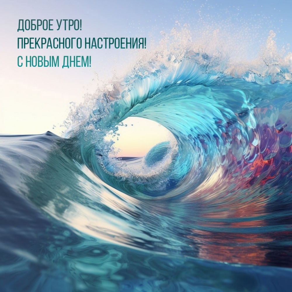 Доброе утро! Прекрасного настроения! С Новым днем!