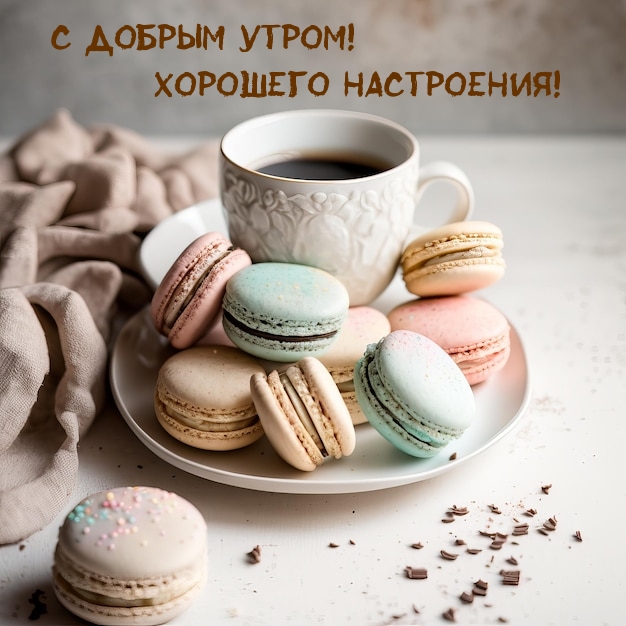 С добрым утром! Хорошего настроения!