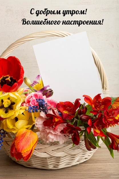 С добрым утром! Волшебного настроения!