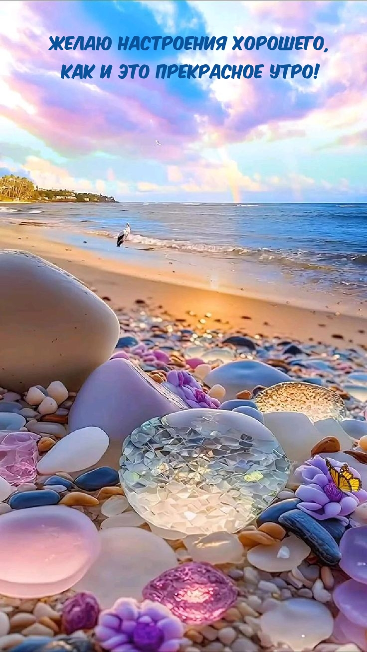 Желаю настроения хорошего, как и это прекрасное утро!