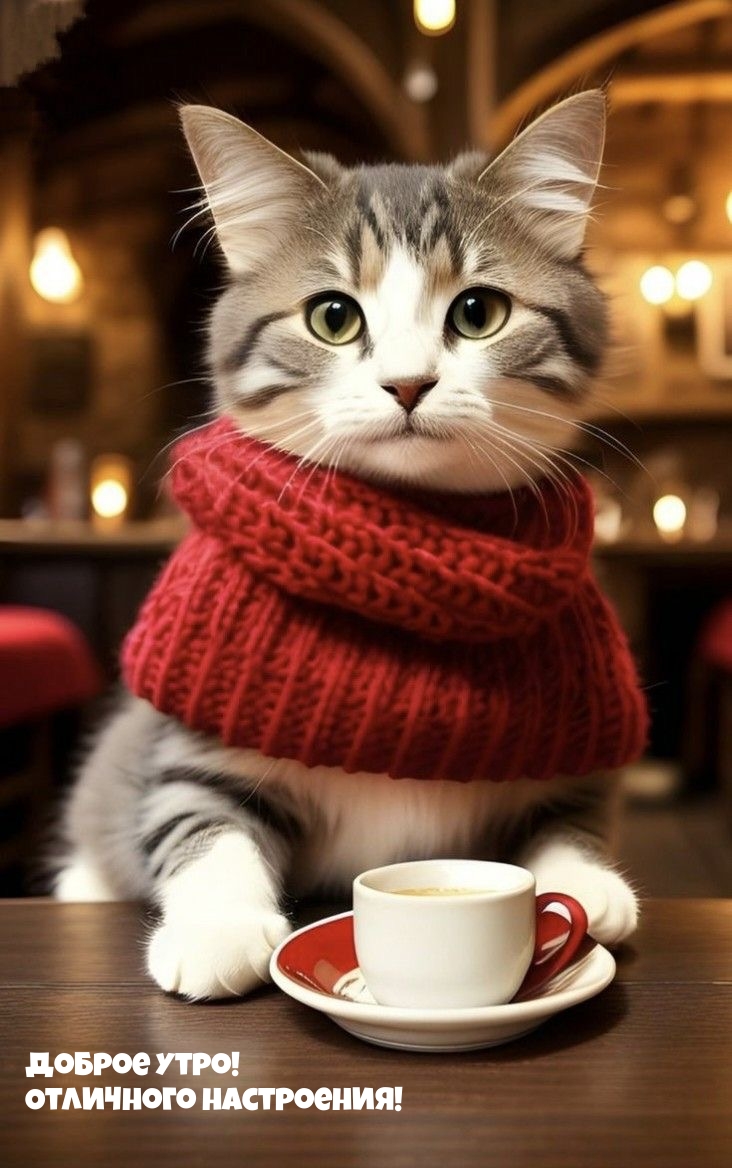Доброе утро! Отличного настроения!