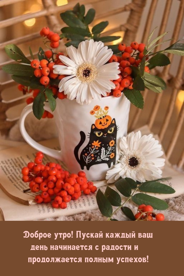 Доброе утро! Пускай каждый ваш день начинается с радости 