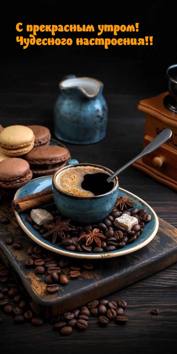 С прекрасным утром! Чудесного настроения!