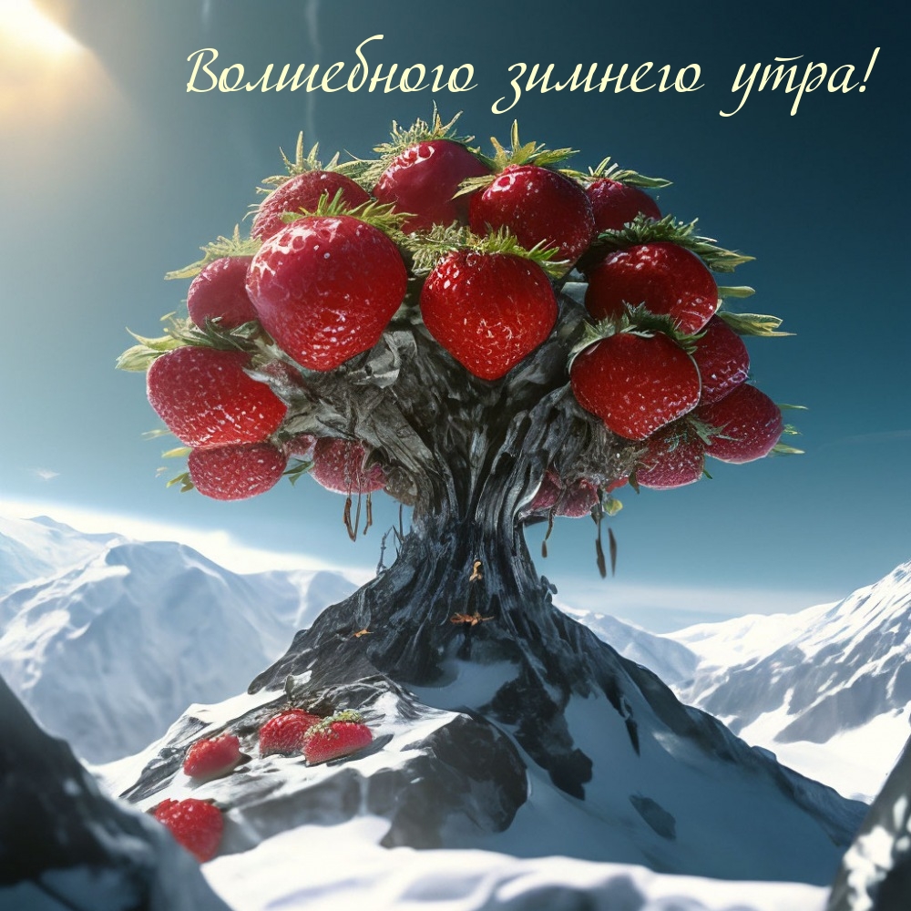 Волшебного зимнего утра!