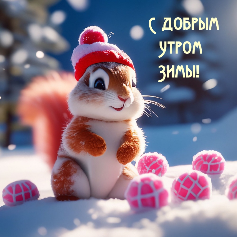 С добрым Утром Зимы!