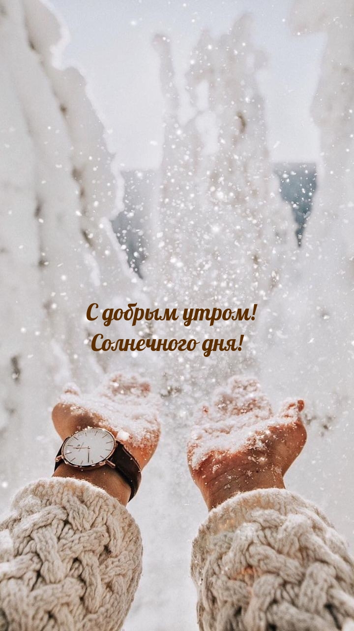 С добрым утром! Солнечного дня!