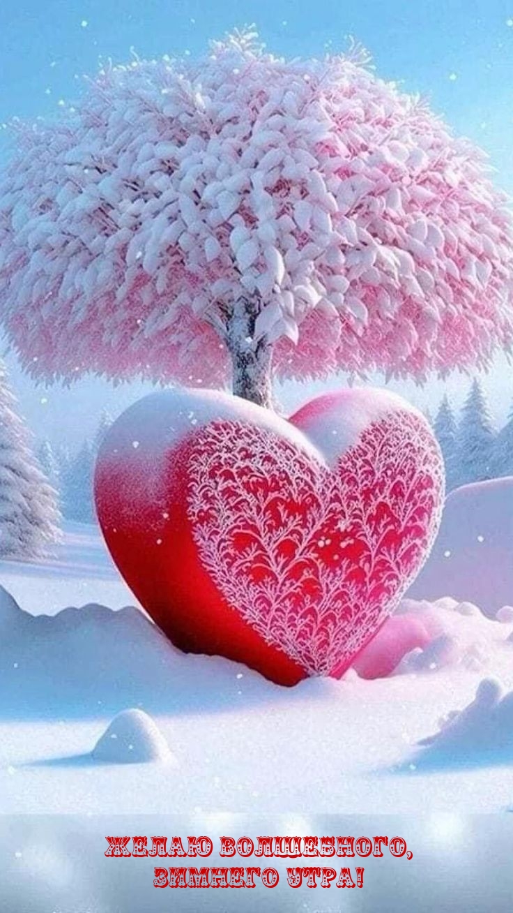 Желаю волшебного, зимнего утра! 