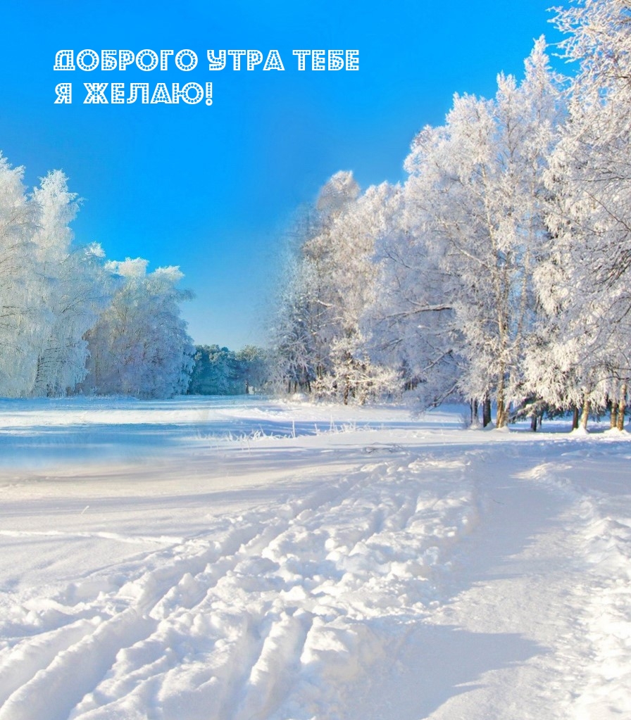 Доброго утра тебе я желаю!