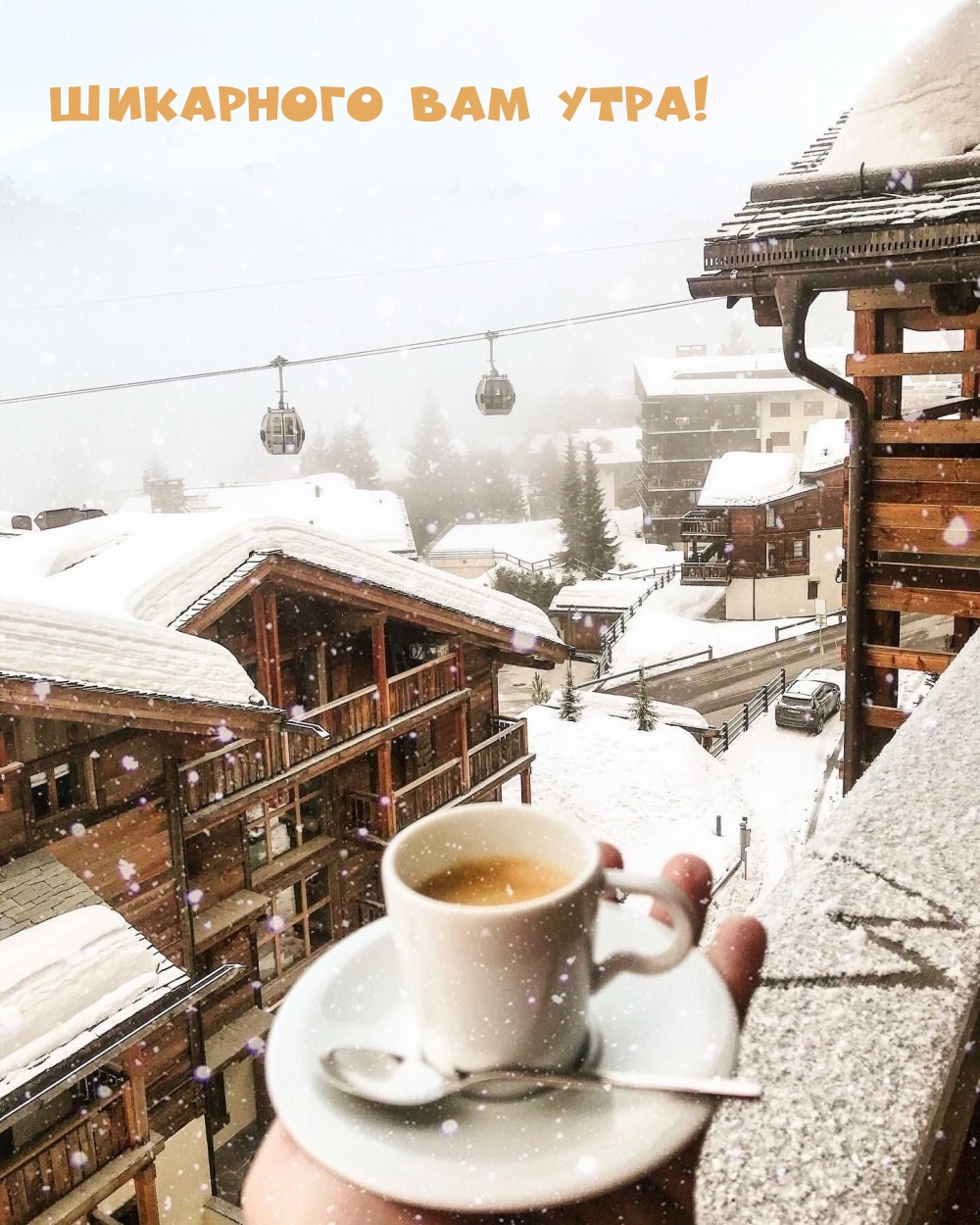 Шикарного вам утра!