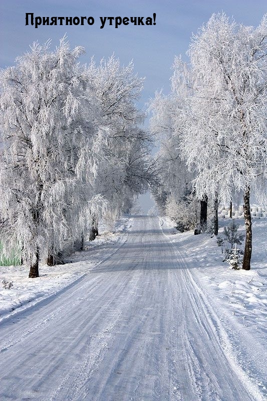 Приятного утречка!