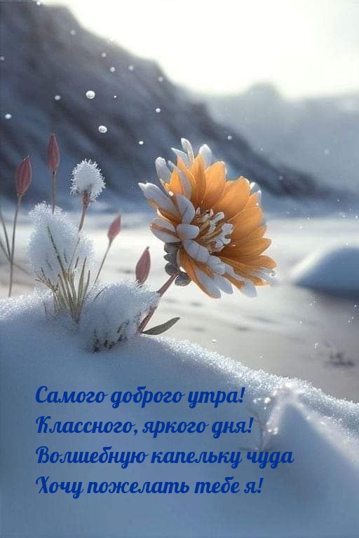 Самого доброго утра! Классного, яркого дня!