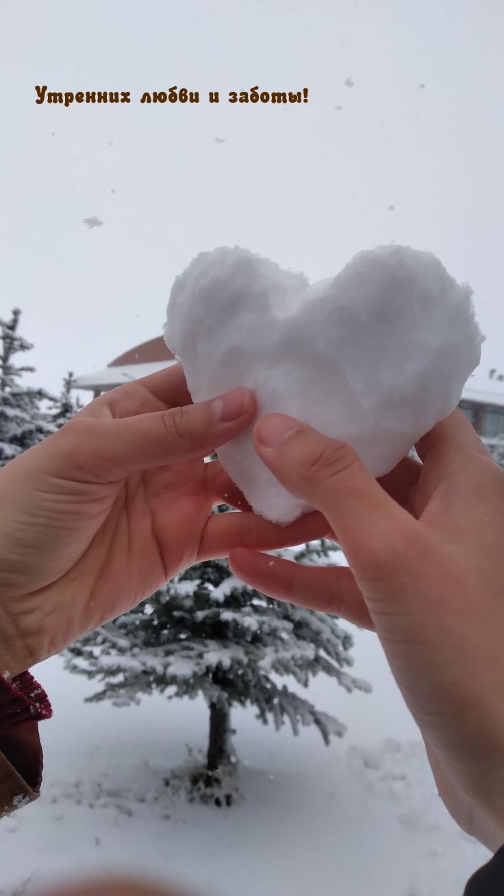 Утренних любви и заботы!