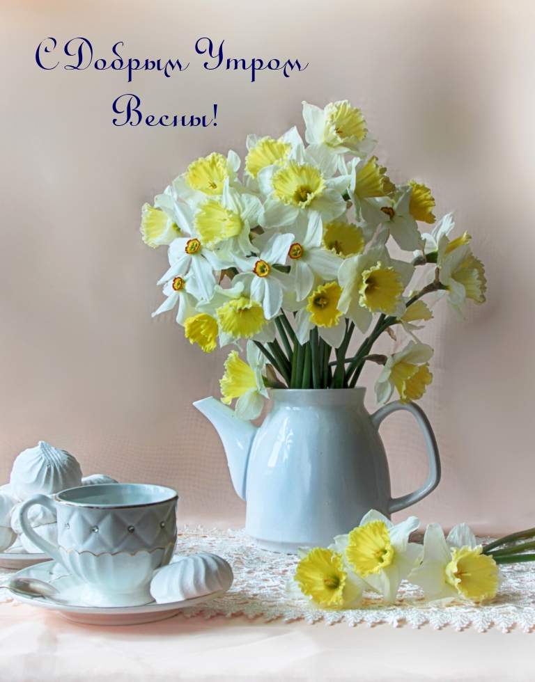 С Добрым Утром Весны!
