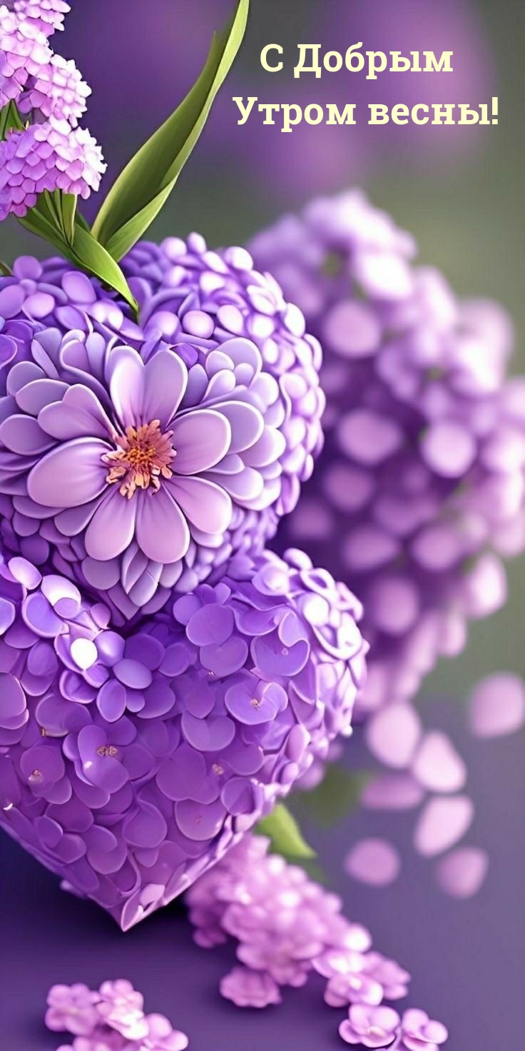 С Добрым Утром весны!