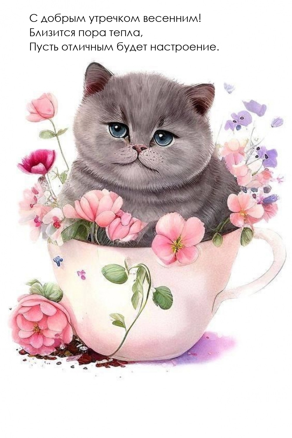 С добрым утречком весенним! Близится пора тепла