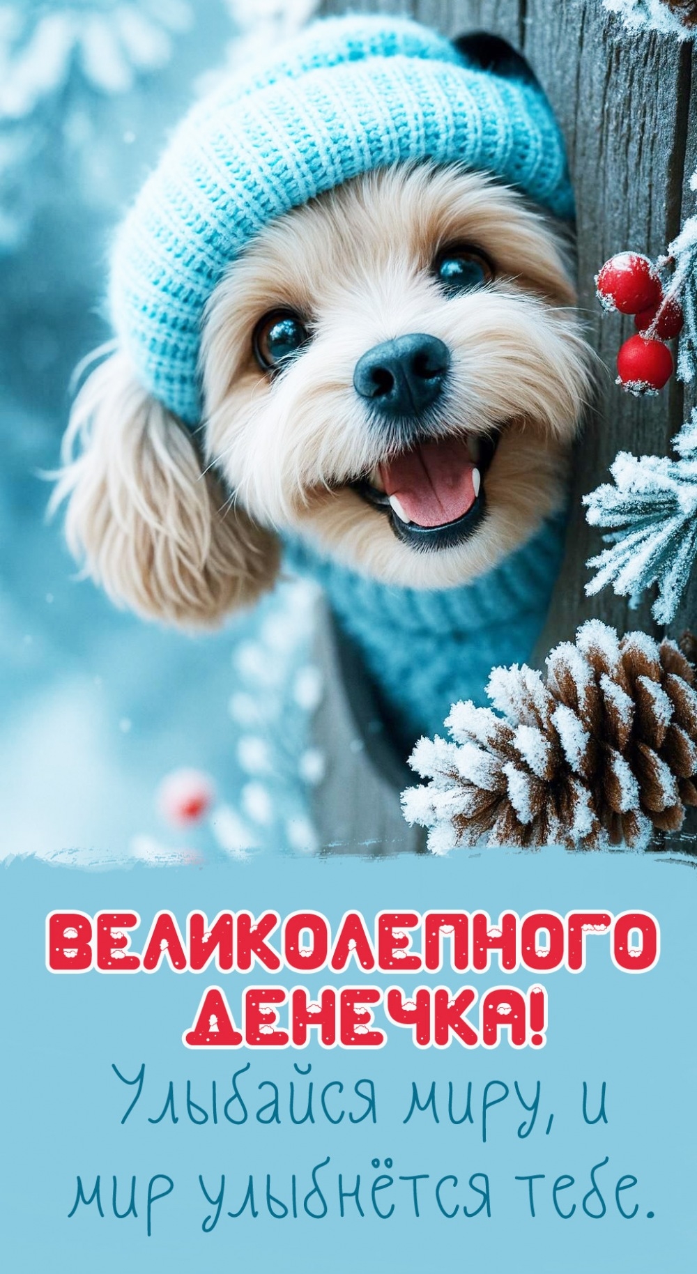 Улыбайся миру, и мир улыбнётся тебе.