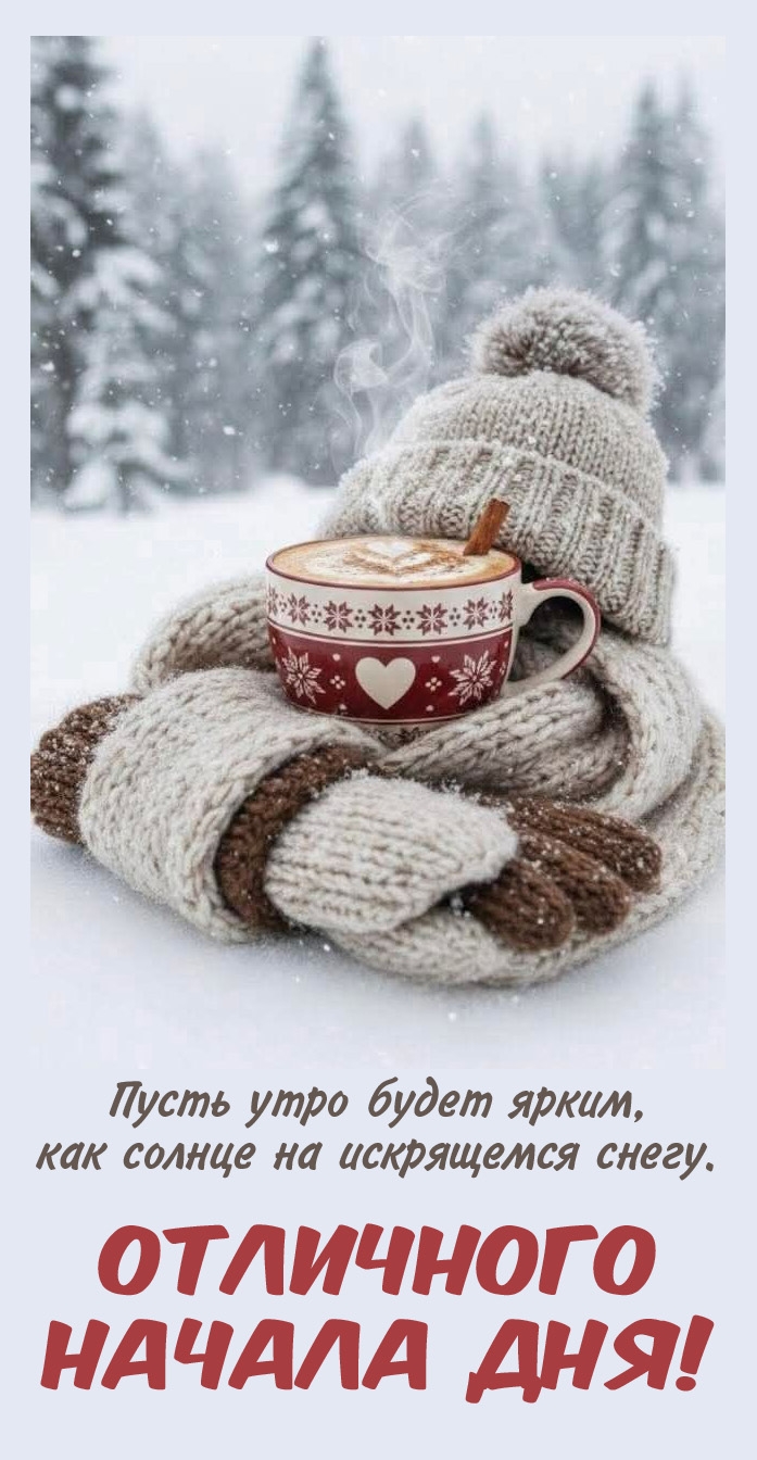 Пусть утро будет ярким,